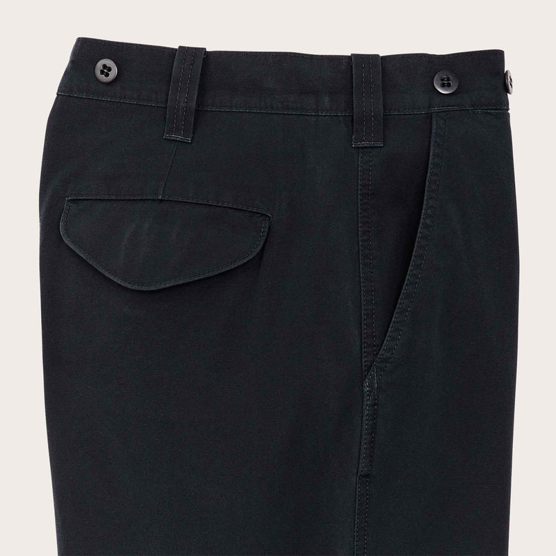 Safari cloth pants by Filson | Anthracite (Blue)