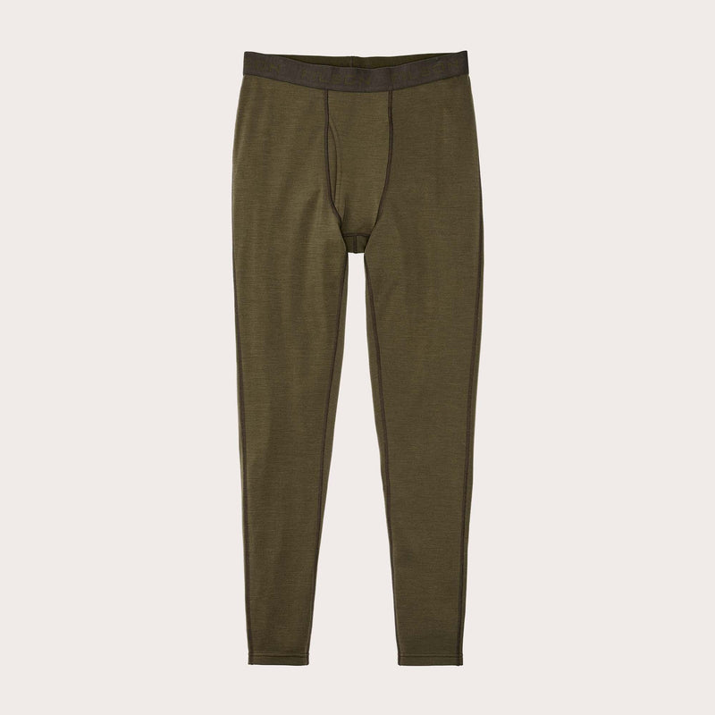 400g merino wool bottoms by Filson | Dark olive (Green)