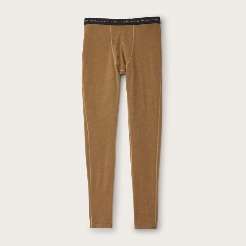 280g merino wool bottoms by Filson | Rugged tan (Brown)