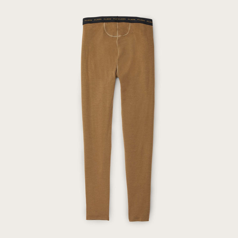 280g merino wool bottoms by Filson | Rugged tan (Brown)