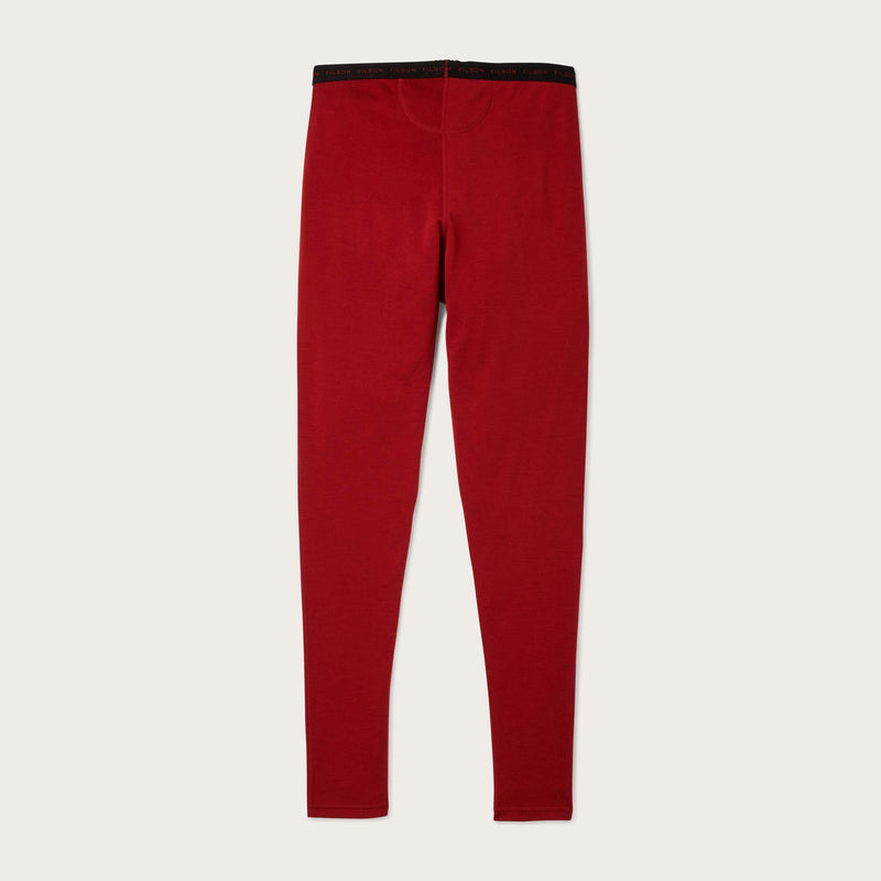 280g merino wool bottoms von Filson | Red oak (Red)