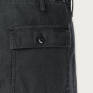 Field supply pants by Filson | Washed faded black (Black)