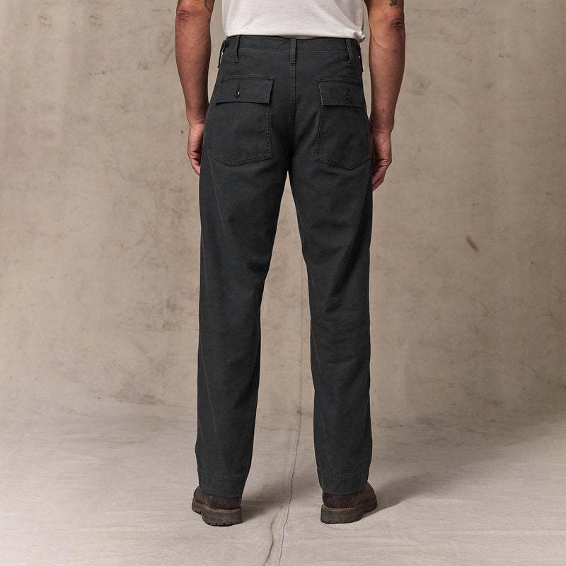 Field supply pants by Filson | Washed faded black (Black)