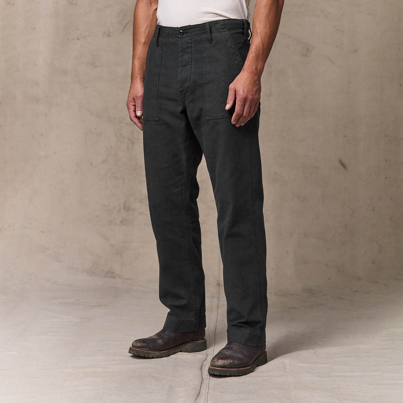 Field supply pants by Filson | Washed faded black (Black)