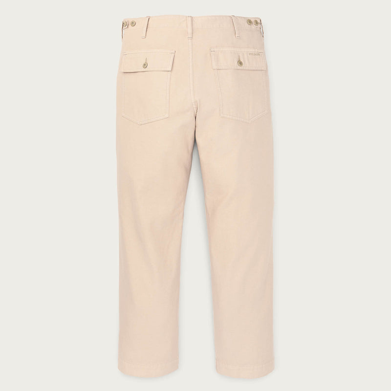Field supply pants par Filson | Washed oatmeal (White)