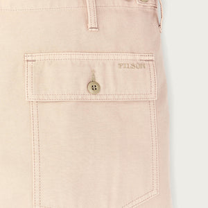 Field supply pants par Filson | Washed oatmeal (White)