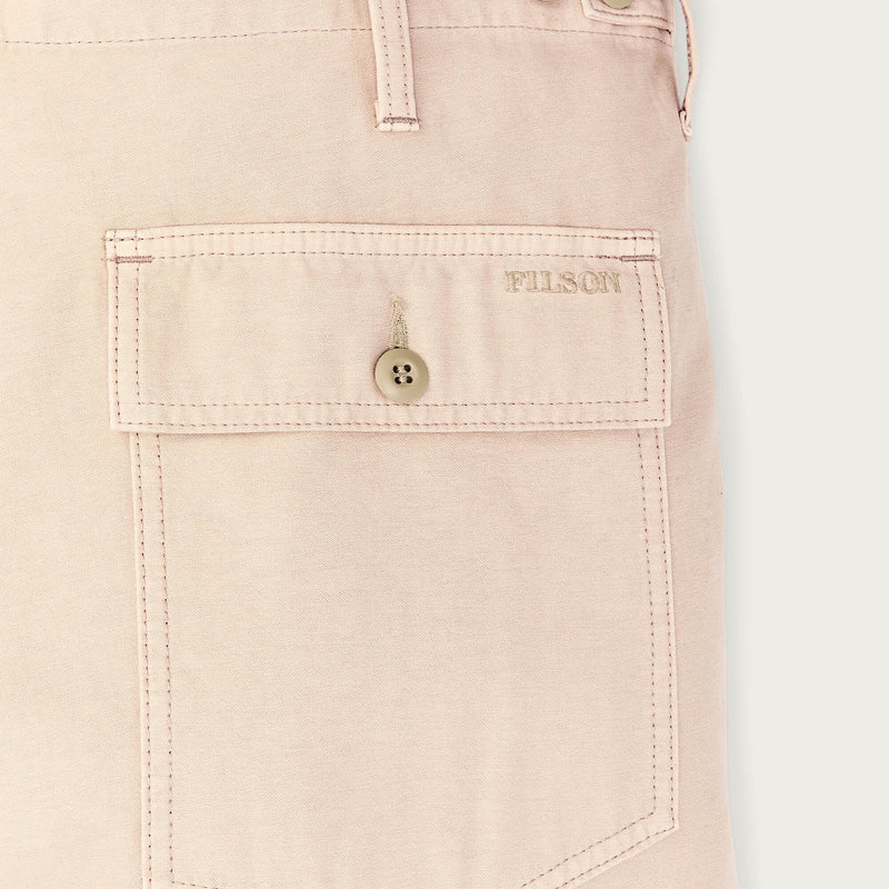 Field supply pants par Filson | Washed oatmeal (White)