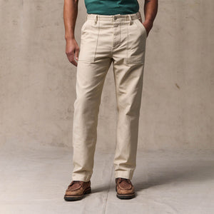 Field supply pants par Filson | Washed oatmeal (White)