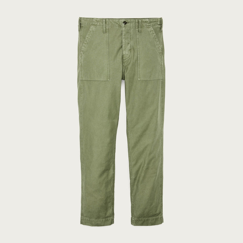 Field supply pants von Filson | Washed fatigue green (Green)