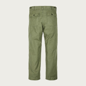 Field supply pants von Filson | Washed fatigue green (Green)