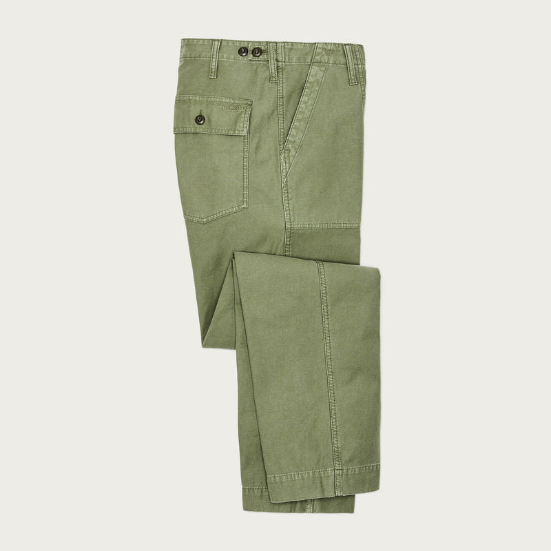 Field supply pants von Filson | Washed fatigue green (Green)