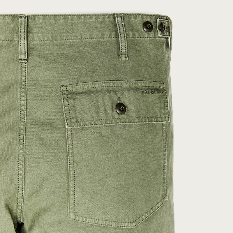 Field supply pants von Filson | Washed fatigue green (Green)