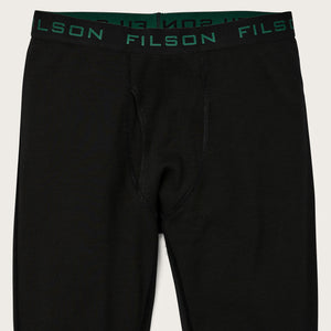 400g merino wool bottoms von Filson | Black (Black)