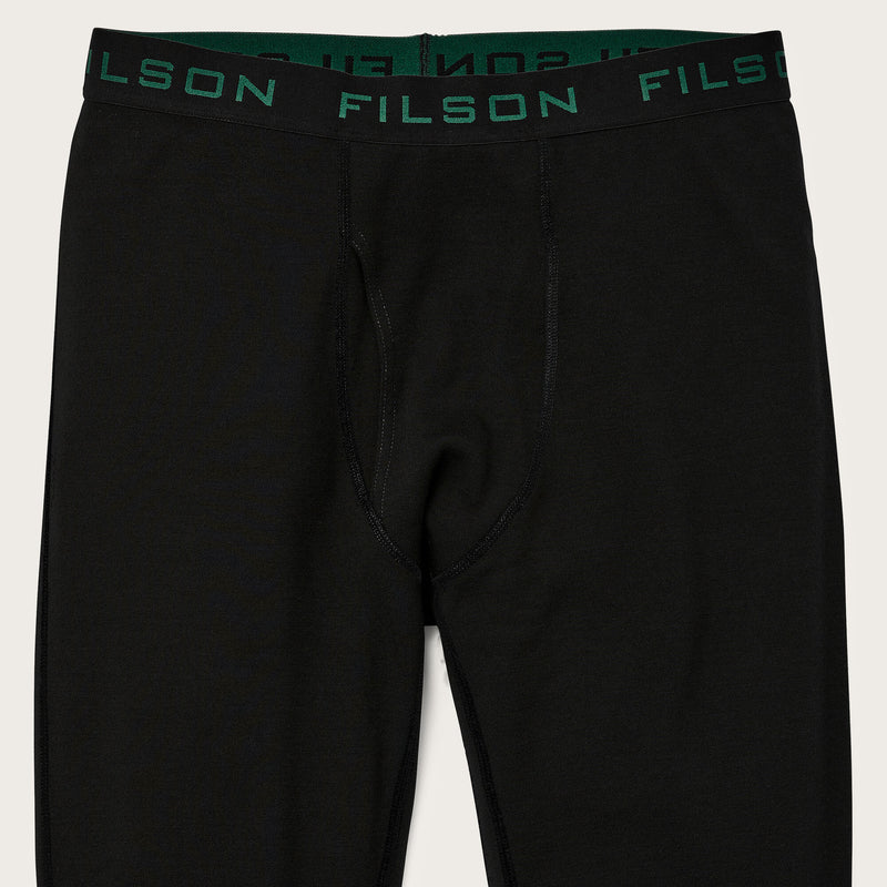 400g merino wool bottoms von Filson | Black (Black)