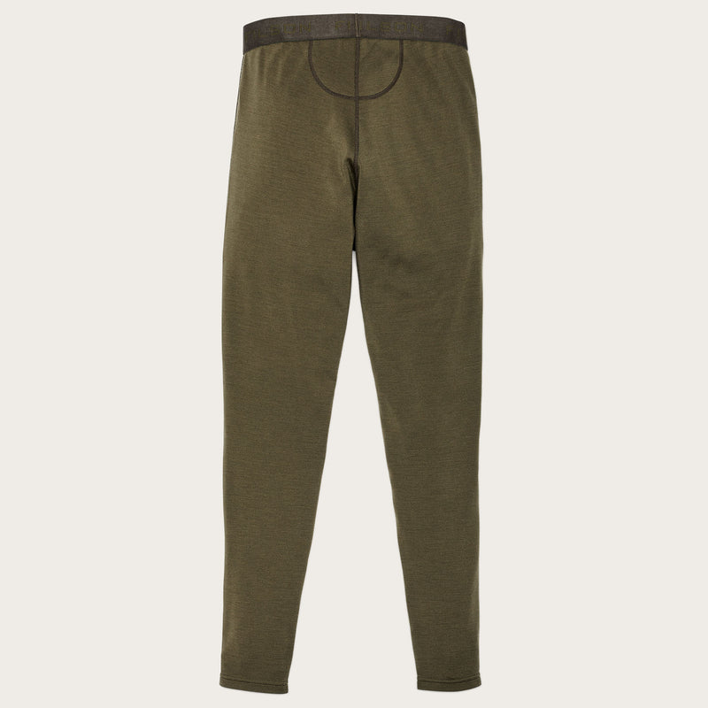 400g merino wool bottoms by Filson | Dark olive (Green)