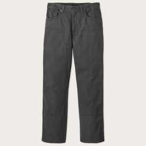 Pantalon doublé devant en dry tin cloth par Filson | Raven (Black)