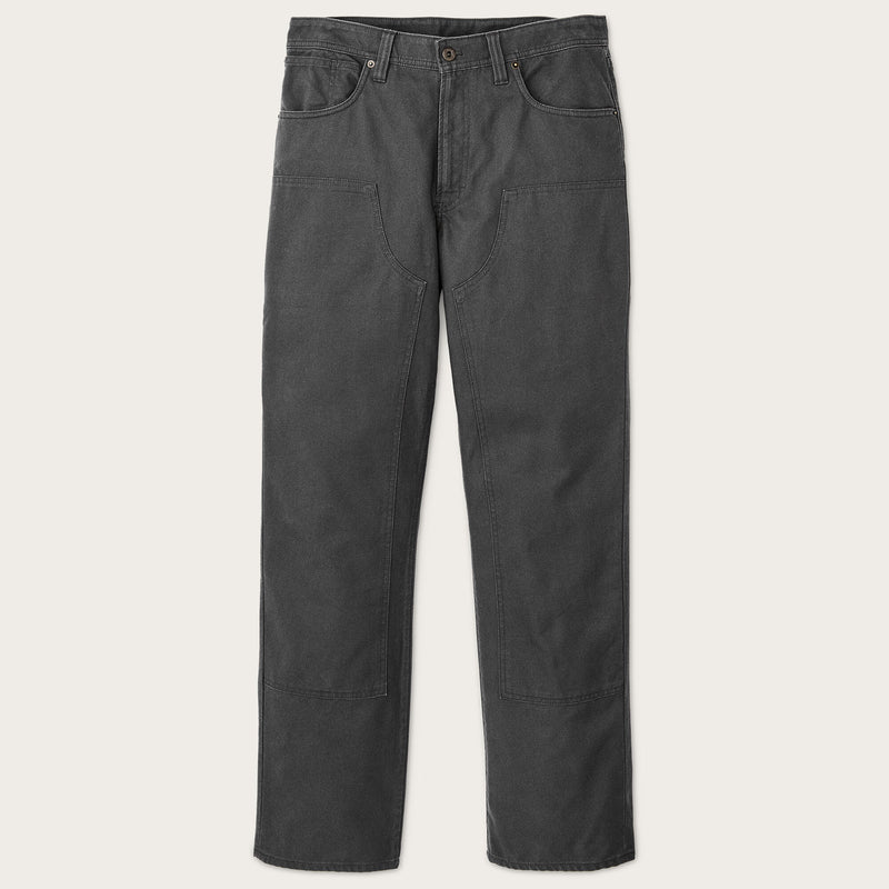 Pantalon doublé devant en dry tin cloth par Filson | Raven (Black)