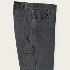 Pantalon doublé devant en dry tin cloth par Filson | Raven (Black)
