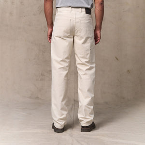 Dry tin cloth double front pants par Filson | Natural seed (White)