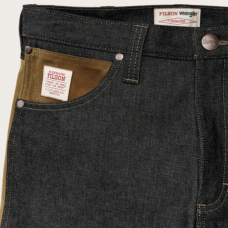 Jean wild adventure wrangler x filson par Filson | Indigo (Blue)