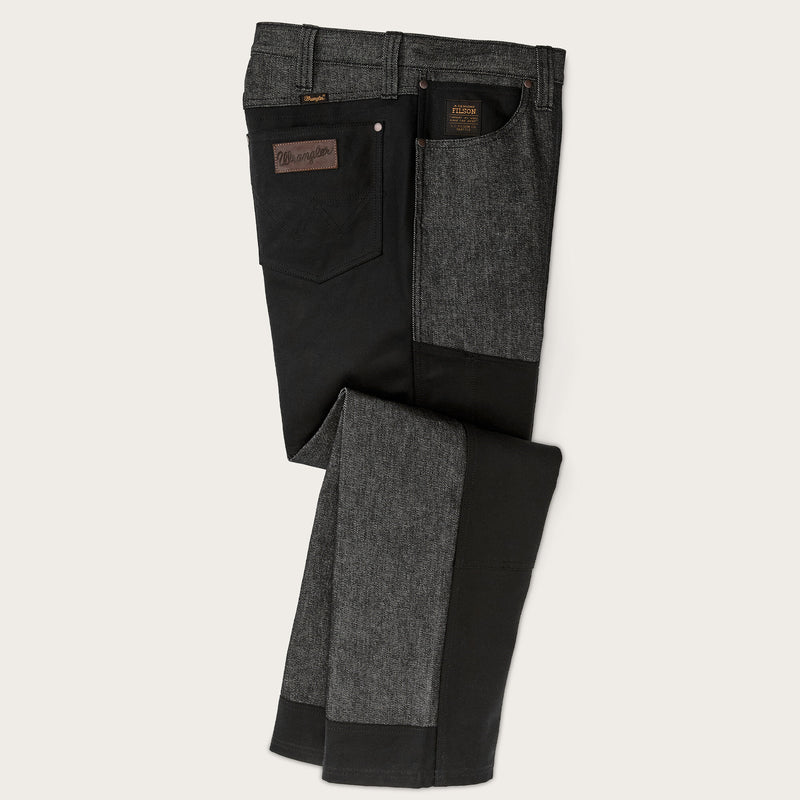 Jean wild adventure wrangler x filson par Filson | Black (Gray)