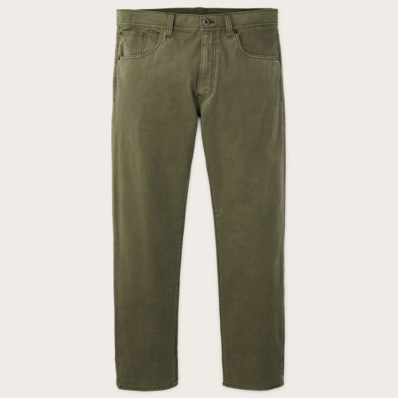 Granite mountain 5-pocket pants par Filson | Burnt olive (Green)