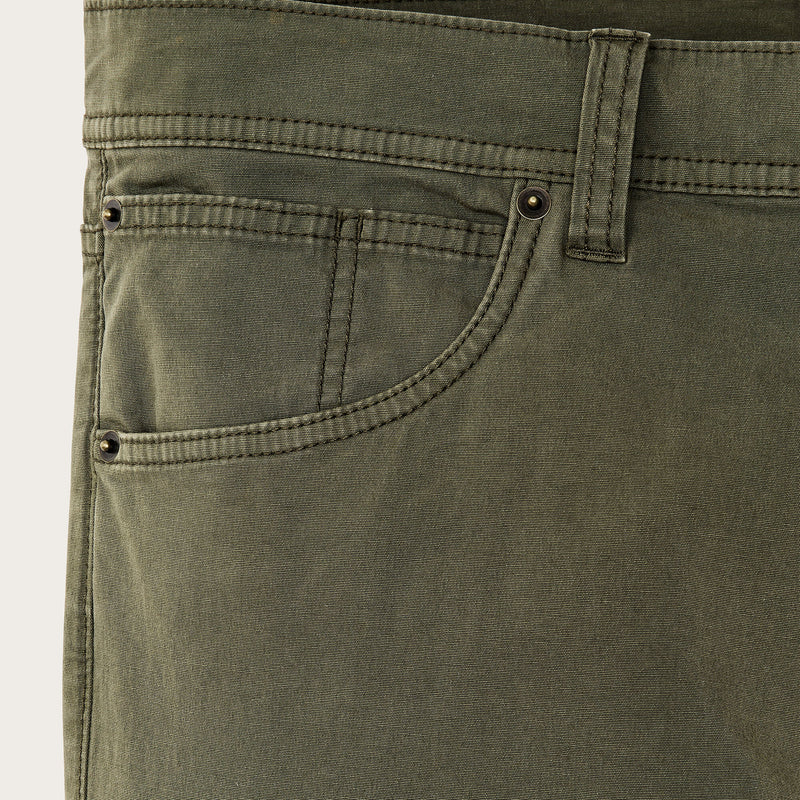Granite mountain 5-pocket pants par Filson | Burnt olive (Green)