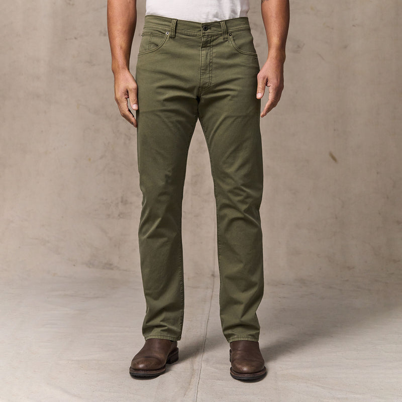 Granite mountain 5-pocket pants par Filson | Burnt olive (Green)