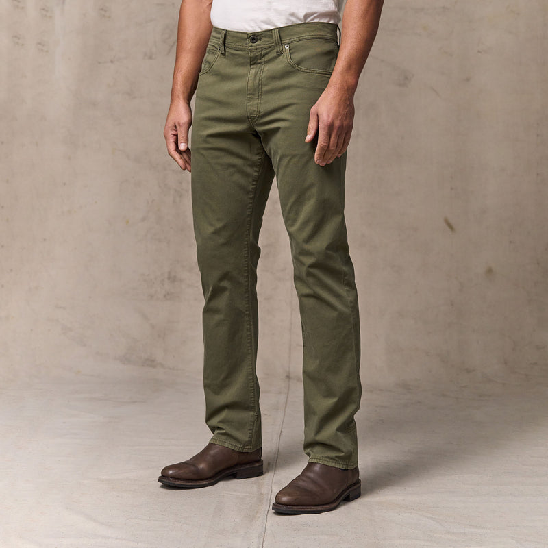 Granite mountain 5-pocket pants par Filson | Burnt olive (Green)