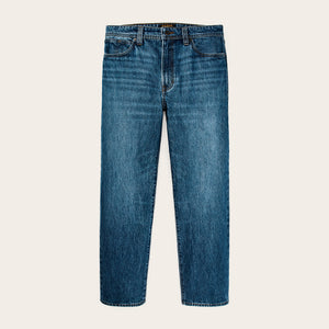 14-oz. straight-leg jeans par Filson | Vintage indigo (Blue)