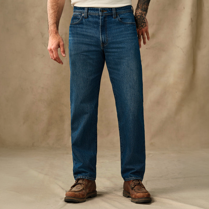 14-oz. straight-leg jeans par Filson | Vintage indigo (Blue)