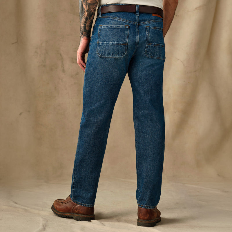 14-oz. straight-leg jeans par Filson | Vintage indigo (Blue)