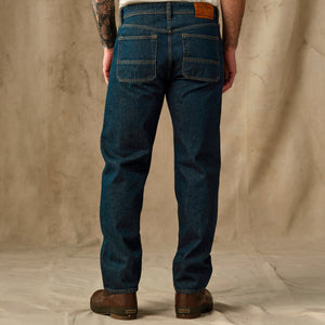 14-oz. straight-leg jeans par Filson | Rinsed vintage indigo (Blue)