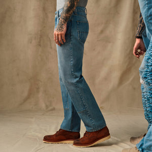14-oz. double-front jeans par Filson | Vintage indigo (Blue)