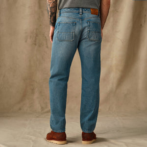 14-oz. double-front jeans par Filson | Vintage indigo (Blue)