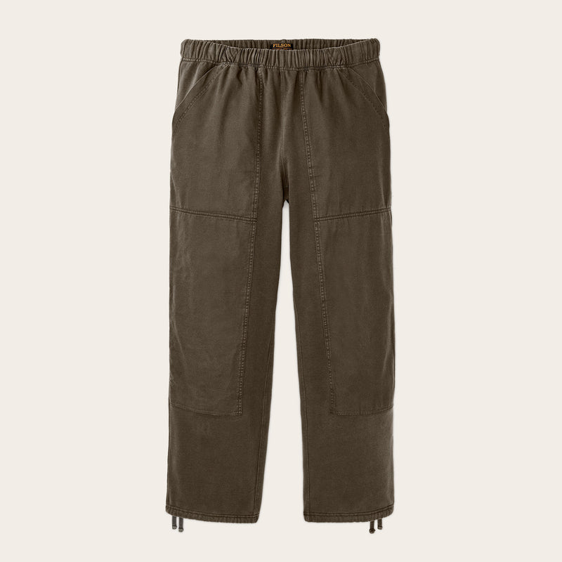 Field knit double-front sweatpants par Filson | Black olive (Brown)