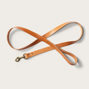 Bridle leather dog leash by Filson | Natural (Beige)