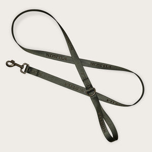 6ft nylon dog leash by Filson | Dark timber (Green)