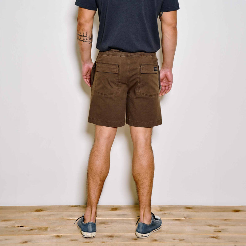 Granite mountain pull on shorts by Filson | Dark earth (Brown)