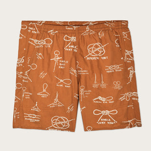 Oxbow lake trunks di Filson | Bourbon / knots (Orange)