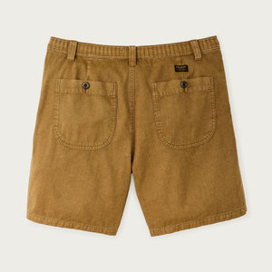 Oakville canvas shorts by Filson | Bronze brown (Beige)