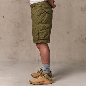 Tropical poplin cargo shorts par Filson | Military olive (Green)