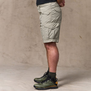 Tropical poplin cargo shorts by Filson | Dried sage (White)