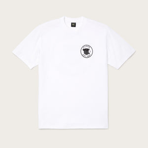 Pioneer graphic t-shirt von Filson | Bright white growl (White)