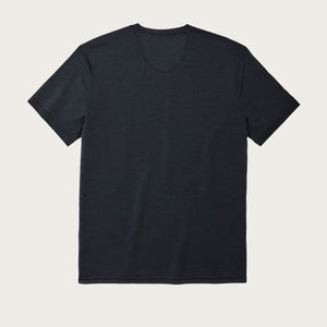 210g merino wool short sleeve crew von Filson | Dark navy (Blue)