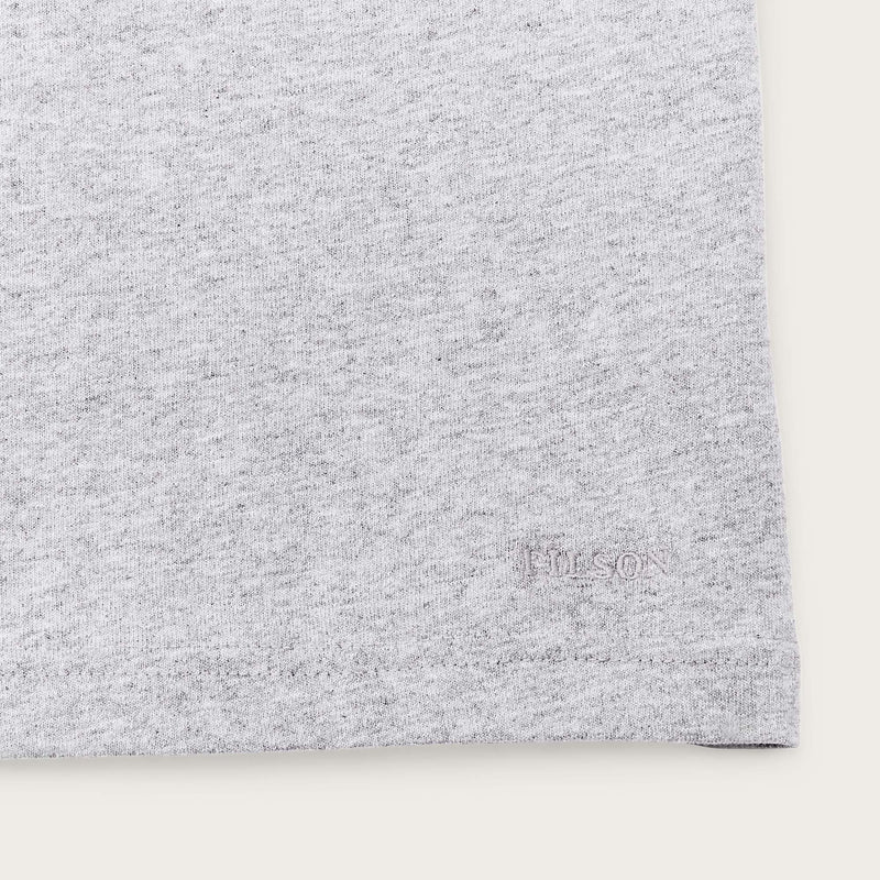 Pioneer pocket t-shirt by Filson | Heather gray (Gray)