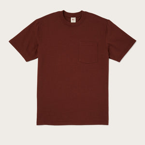 Pioneer pocket t-shirt di Filson | Brick red (Red)