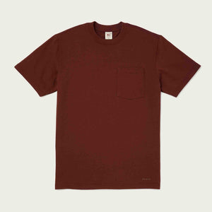 Pioneer pocket t-shirt di Filson | Brick red (Red)