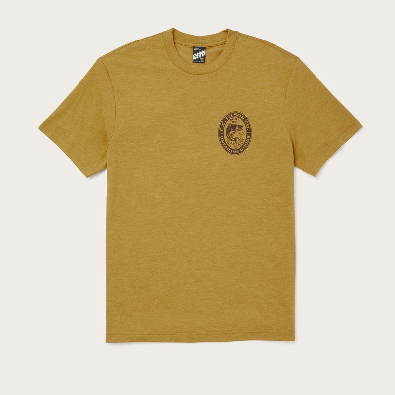 Buckshot t-shirt von Filson | Gold heather skagit (Yellow)