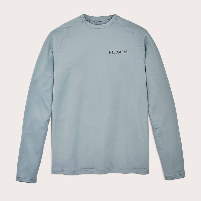 Long sleeve barrier t-shirt von Filson | Lead / fish (Blue)